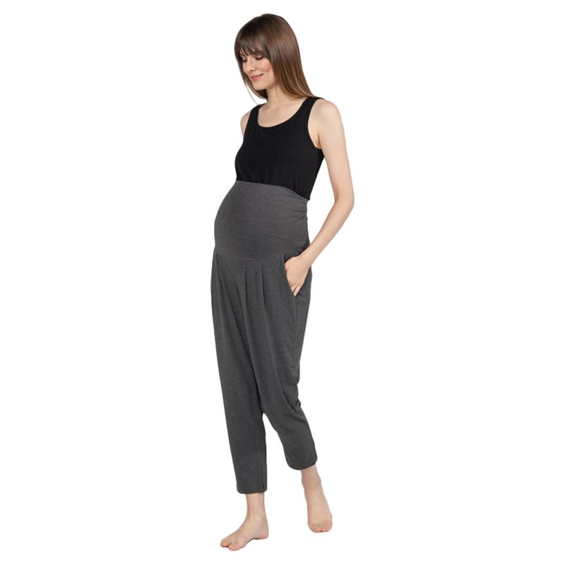 Blooming Blossom - Maternity Pants - Jemma - Dark Grey