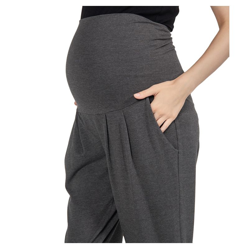 Blooming Blossom - Maternity Pants - Jemma - Dark Grey