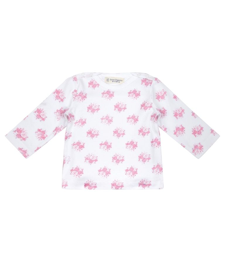 Sense Organics Luna Sp Shirt Long Sleeves - Pink Roses 