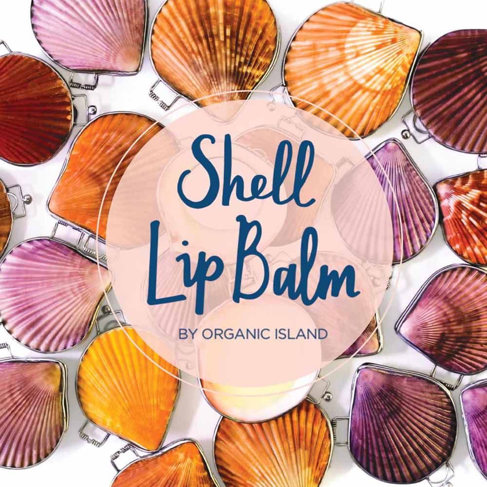 Organic Island - Shell Lip Balm Mocha 8g