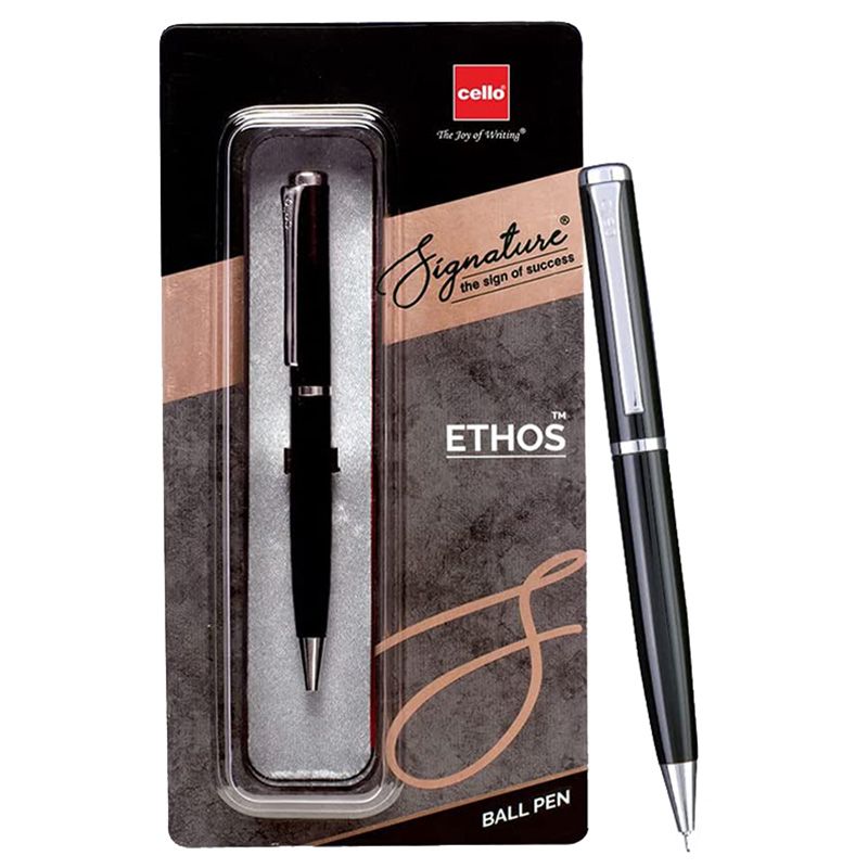 Cello - Signature Ethos Ball Pen - Blue