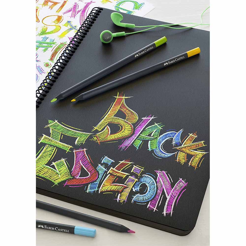 Faber-Castell - Black Edition Colour Pencils 24 Colours