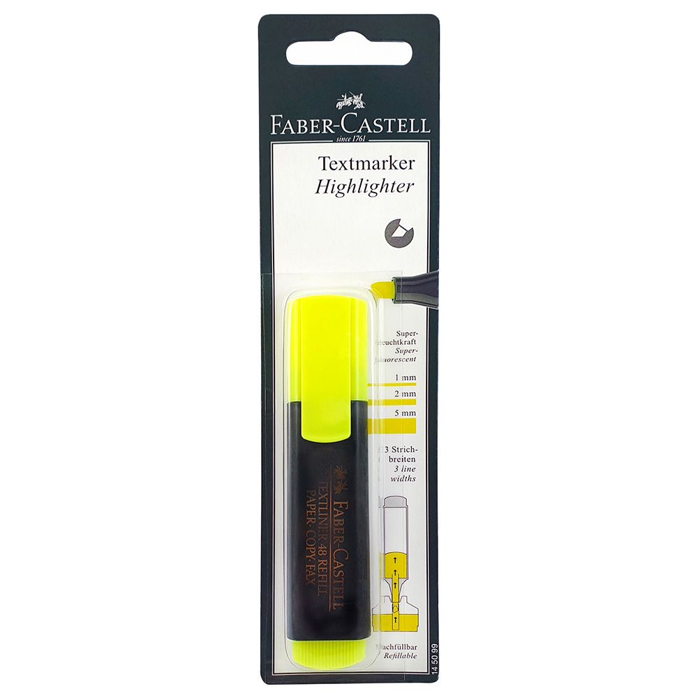 Faber-Castell - Classic Highlighter - Blister Yellow