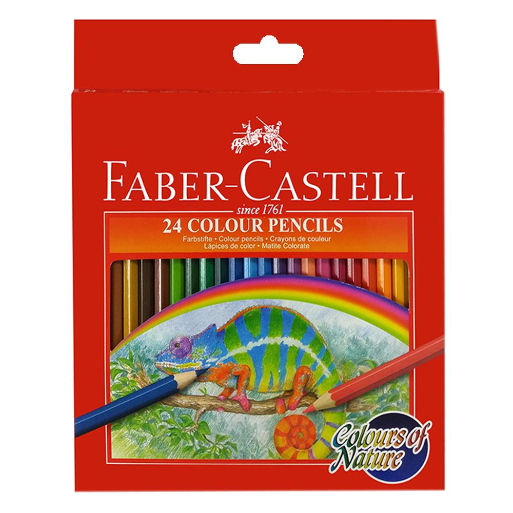 Faber-Castell - Cardboard Colour Pencil 24pcs