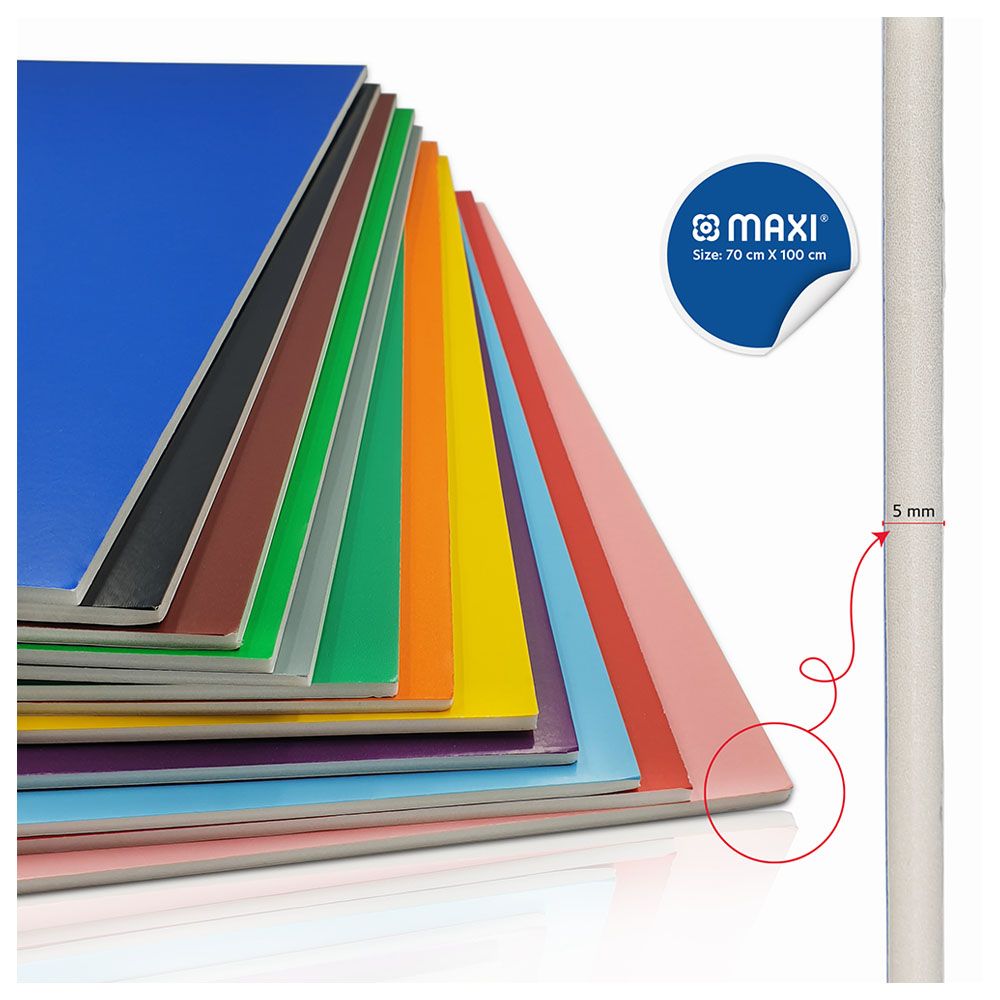 Maxi - Foam Board 70 x 100 cm - Yellow