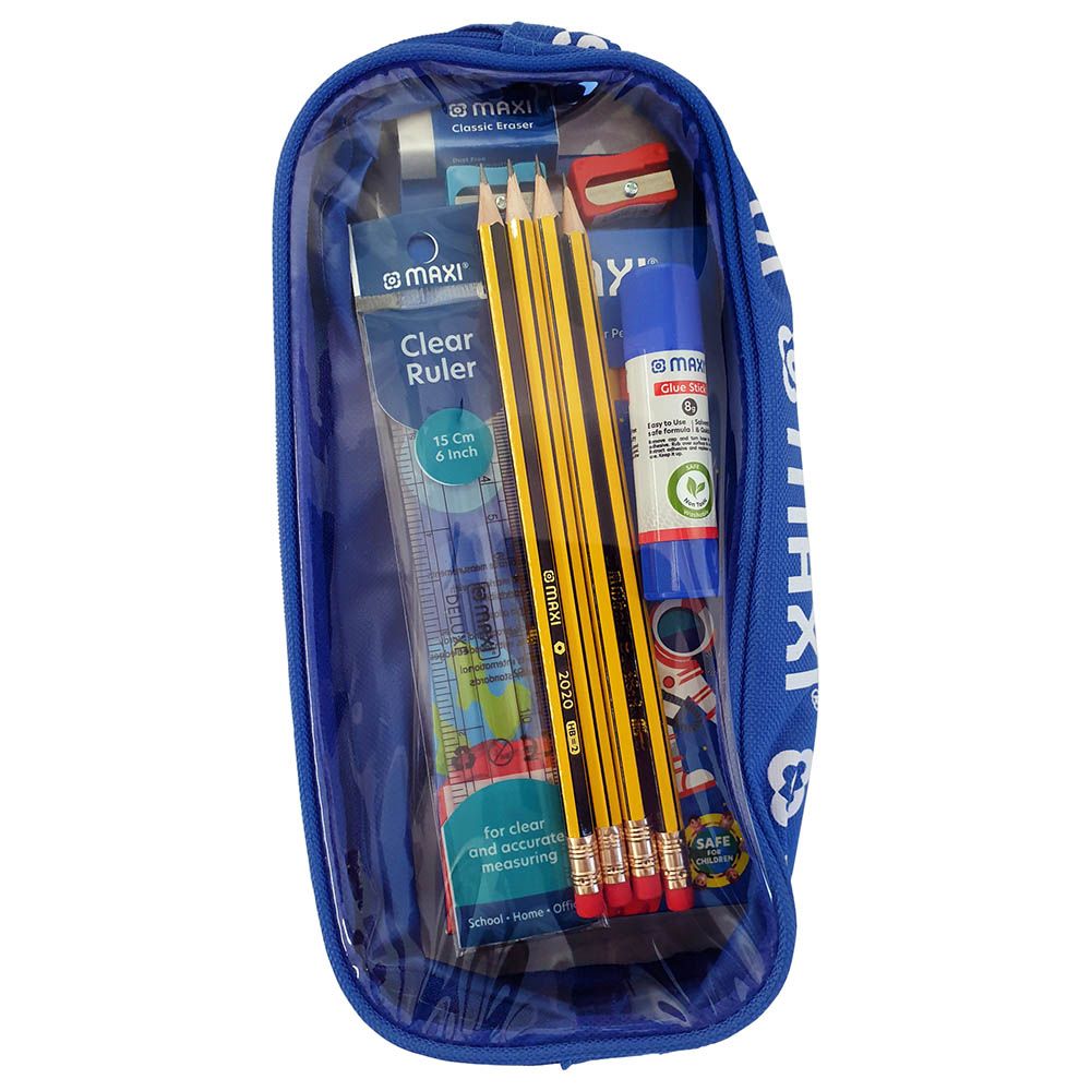 Maxi - School Stationery Basic Kit - 21pcs