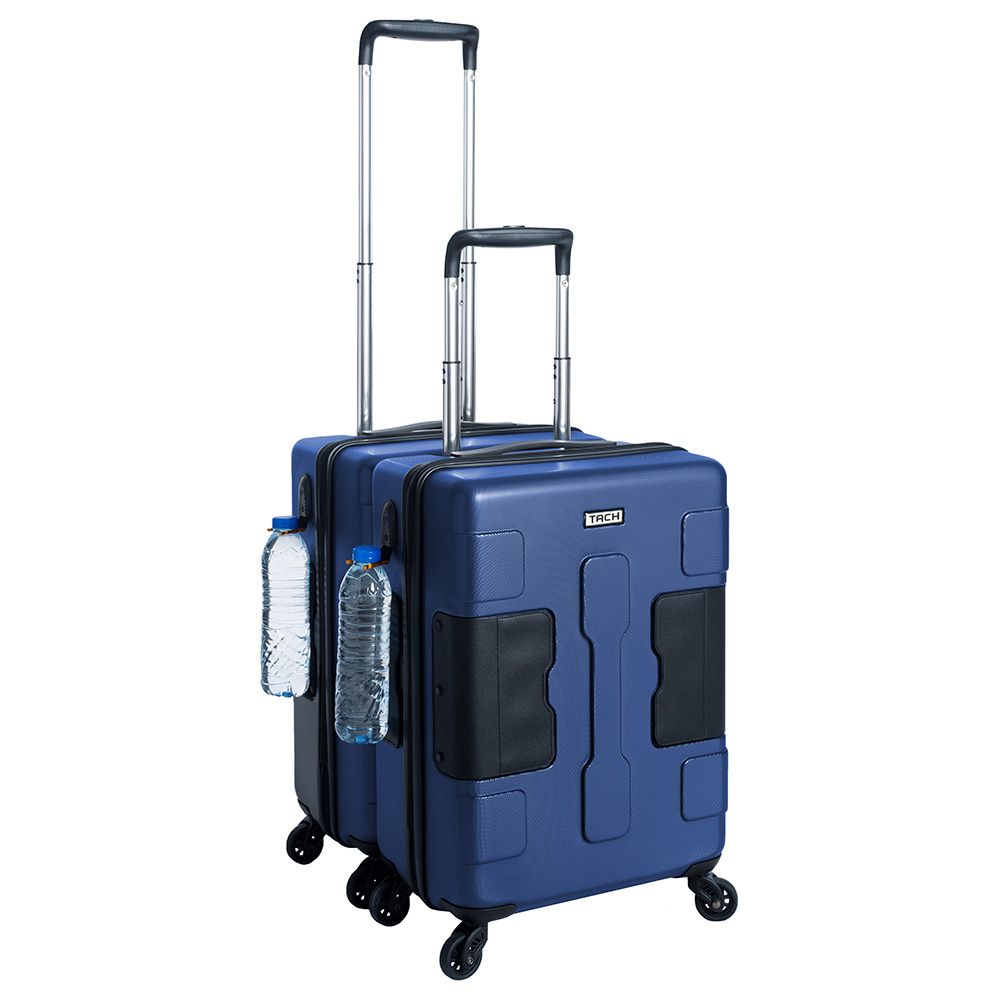 TACH Luggage - Connectable Luggage 3pc-Set - Midnight Blue