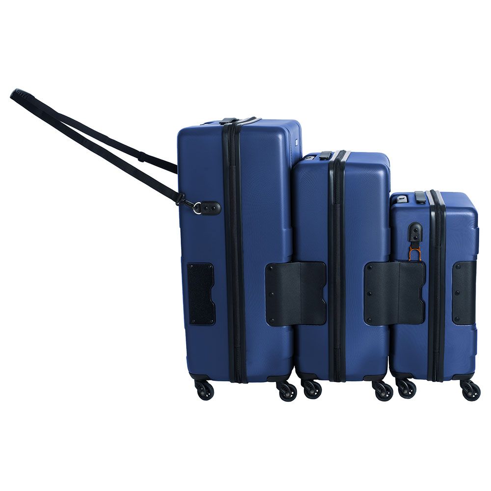 TACH Luggage - Connectable Luggage 3pc-Set - Midnight Blue