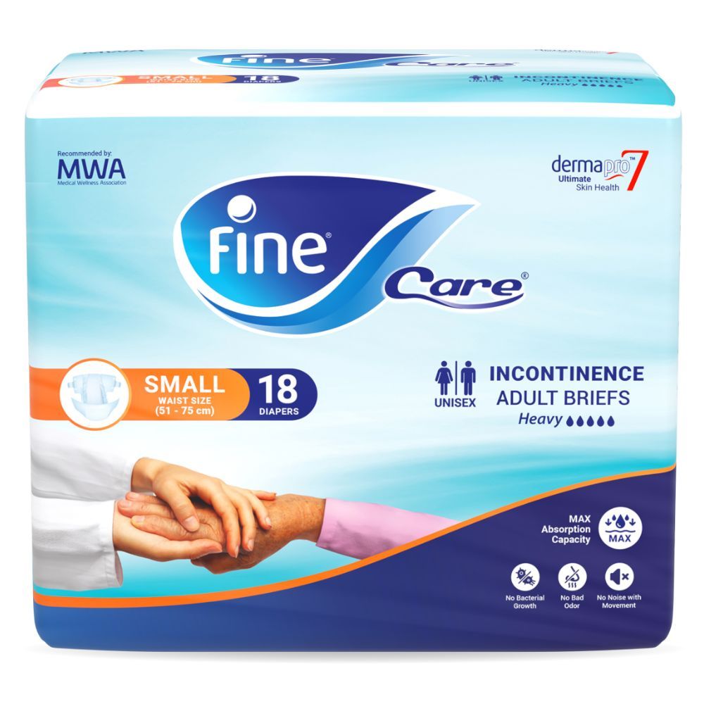 Fine Care Adult Brief Waist (51-75cm) S Pack Of 18