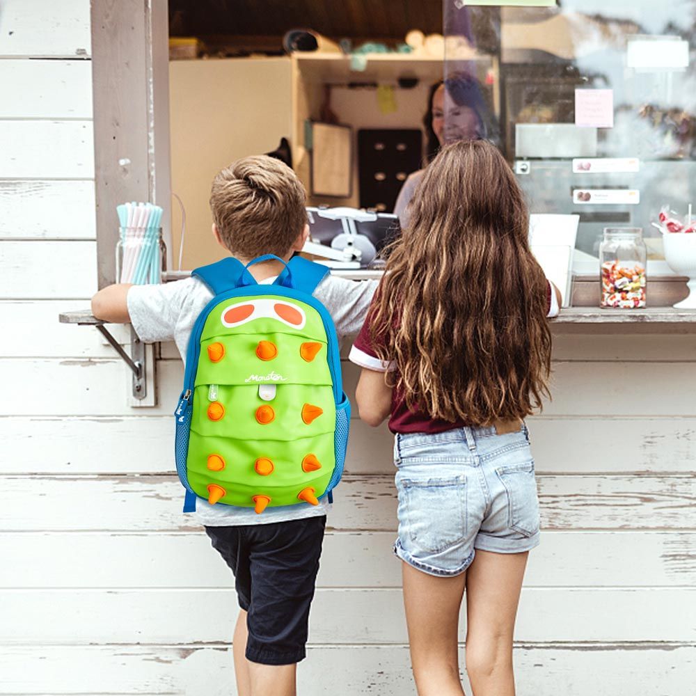 Nohoo - Jungle Spiky Dinosaur Backpack - Green