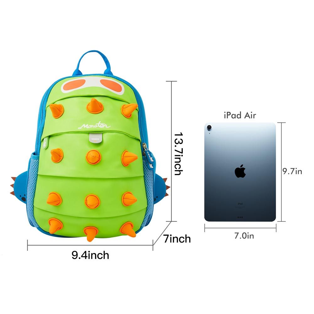 Nohoo - Jungle Spiky Dinosaur Backpack - Green