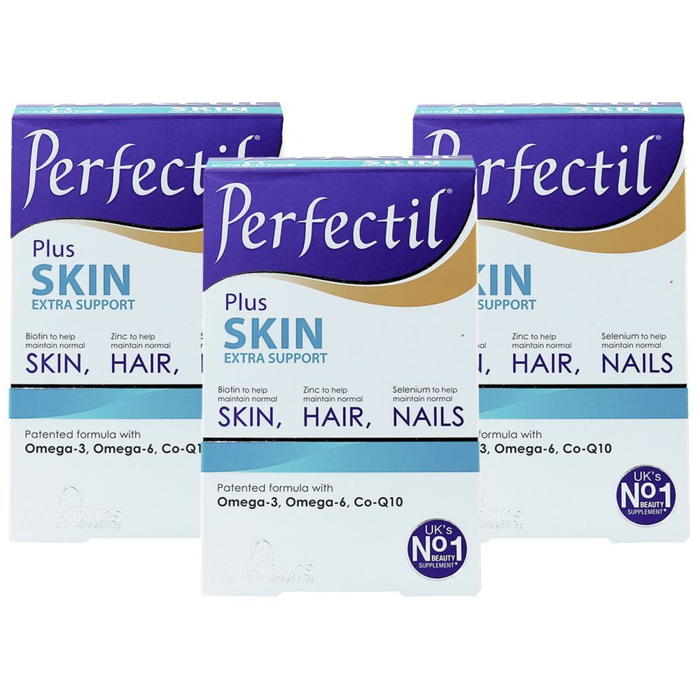 Vitabiotics Perfectil Plus Skin 56 Tablets/Capsules 3pcs