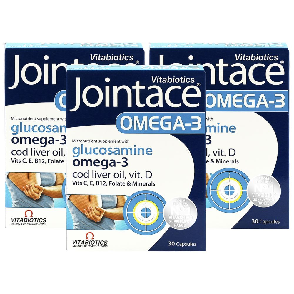 Vitabiotics - Jointace Omega - 3 30 Casules Pack of 3