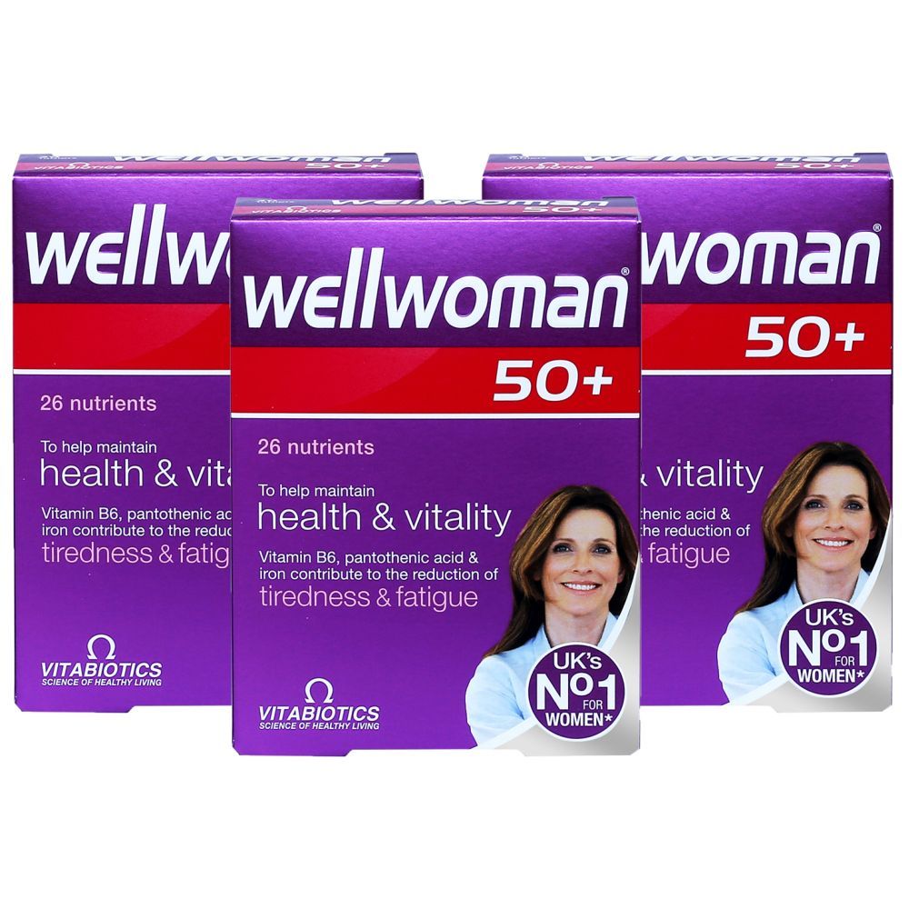 Vitabiotics - Wellwoman 50+ 30 Tablets Pack of 3