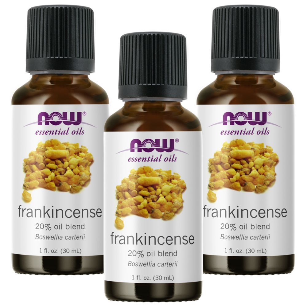 Now Essential Oils Frankincense Oil 20% Blend 1 Fl. Oz 3pcs