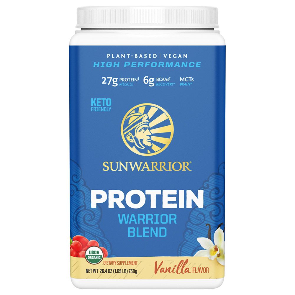 Sunwarrior - Organic Protein Powder Unflavoured - 750G