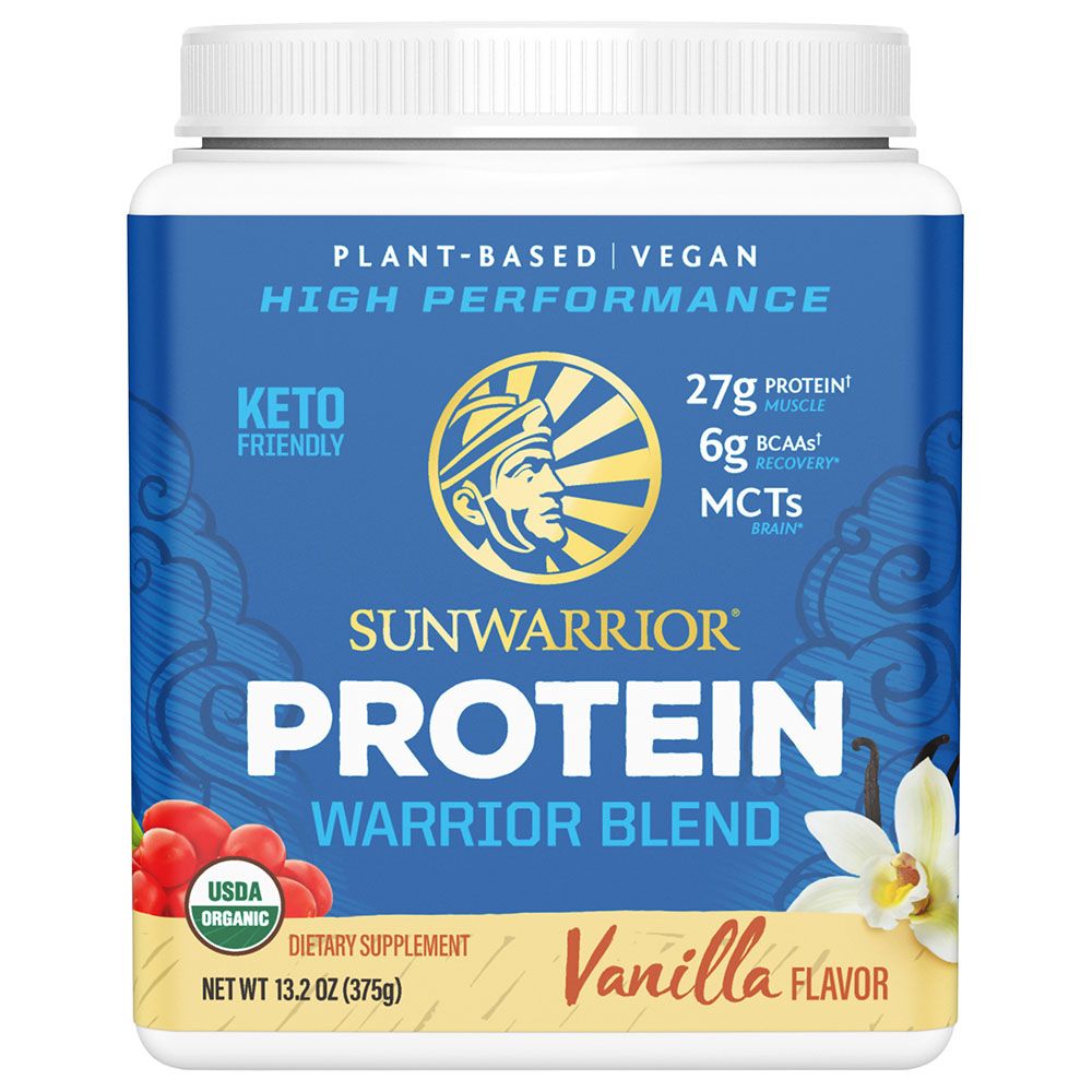 Sunwarrior - Organic Protein Powder - Vanilla - 375G