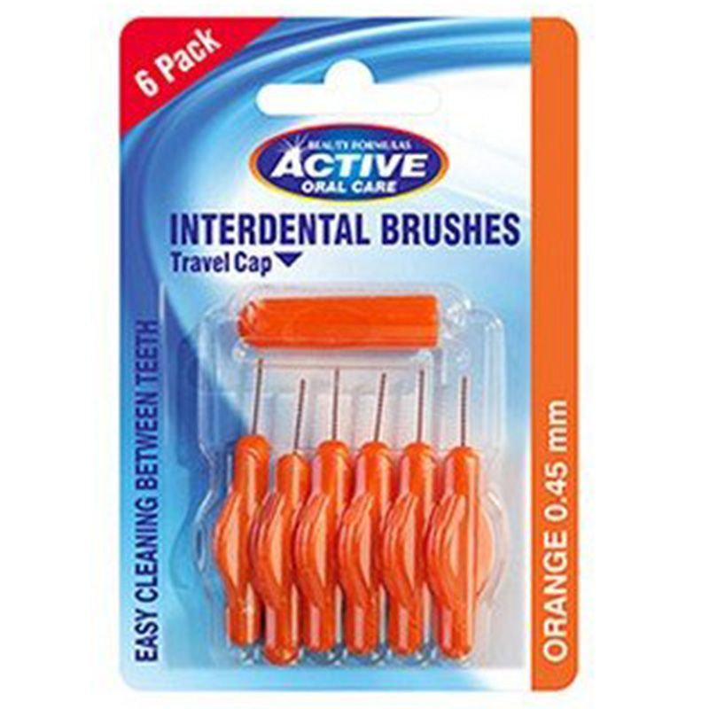 Beauty Formulas - Interdental Brushes Pack of 6 0.45 Mm