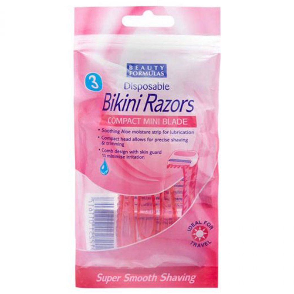 Beauty Formulas - Bikini Razors Pack of 3