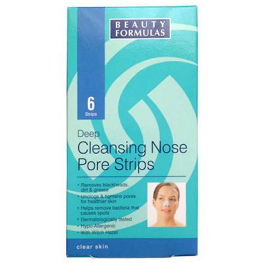 Beauty Formulas - Deep Cleansing Nose Strips 6's