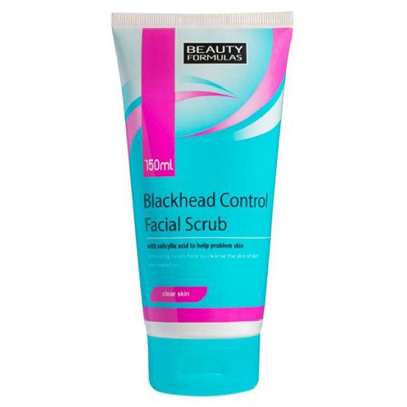 Beauty Formulas - Skin Blackhead Control Facial Scrub 150ml