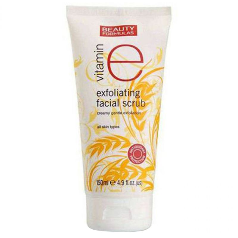 Beauty Formulas - Vitamin E Exfoliating Facial Scrub 150ml