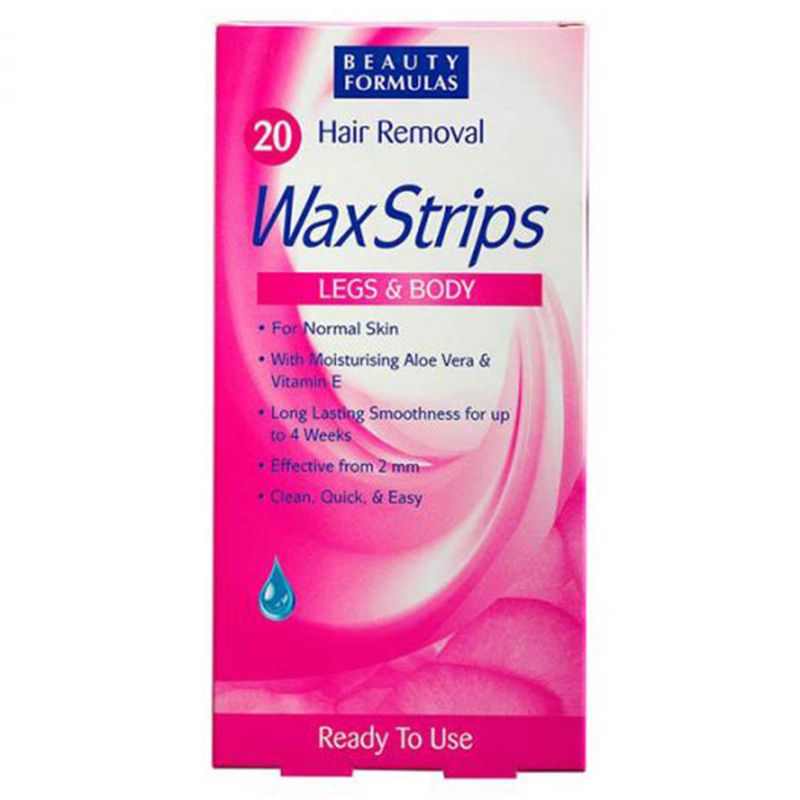 Beauty Formulas - Hair Remover Strips 20's Body