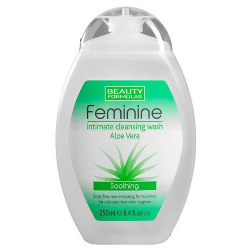 Beauty Formulas - Intimate Cleansing Wash 250ml Aloe Vera