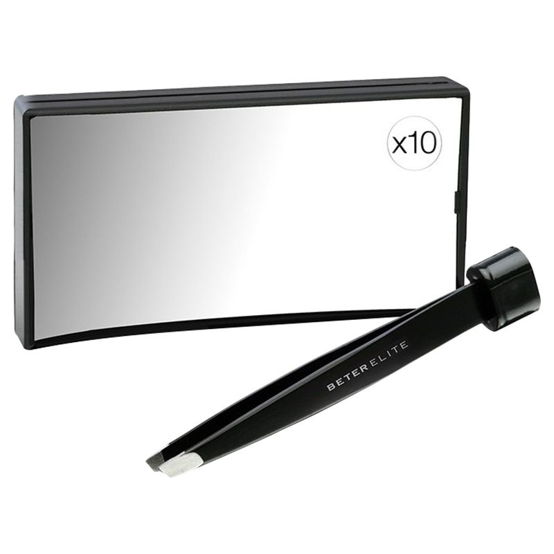 Beter Elite - Rectangular Mirror With Tweezer