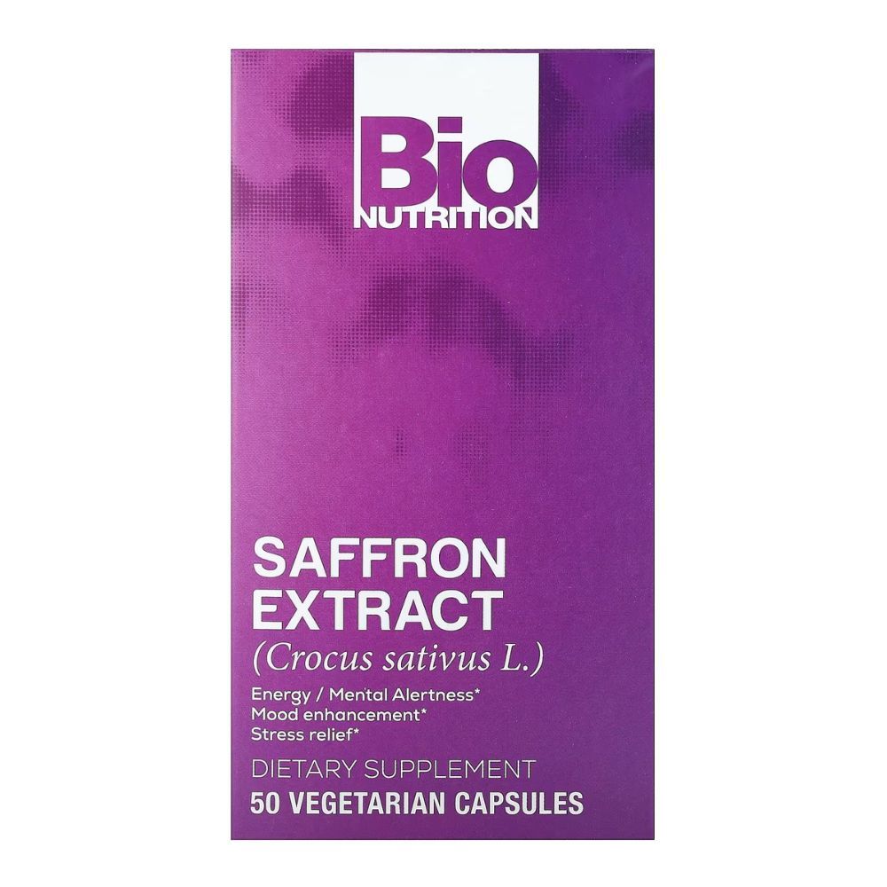 Bio Nutrition - Saffron Extract 50 Veg Capsules