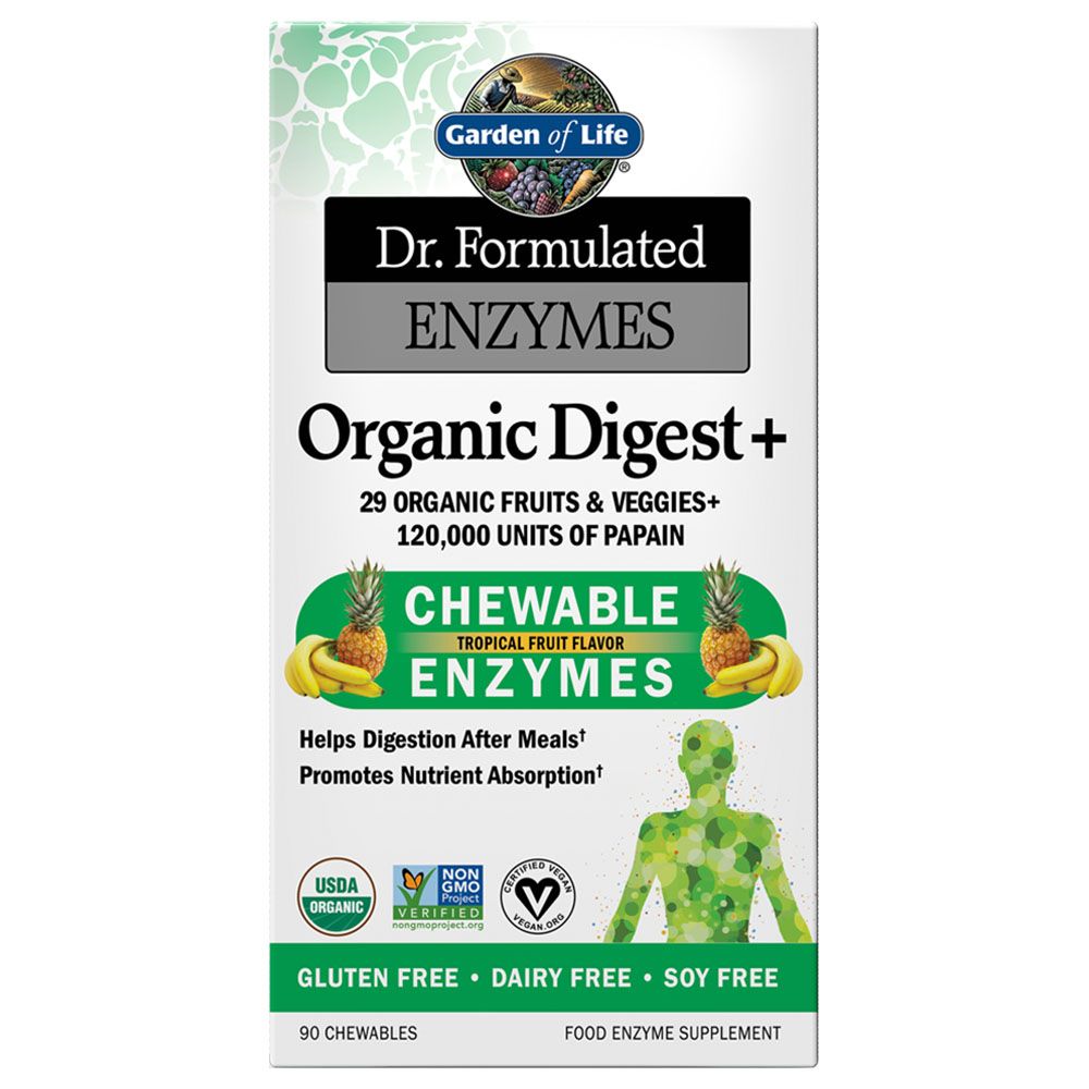 Garden of Life - Dr. Formulated Enzymes Organic Digest