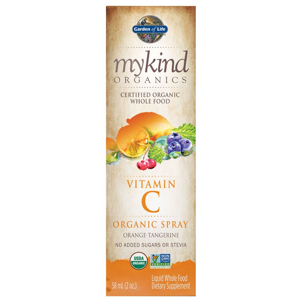 Garden of Life - mykind Organics Vitamin C Spray Orange 58ml