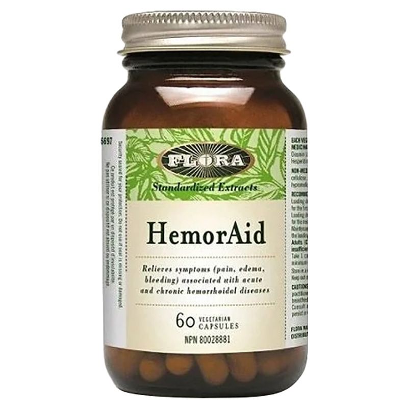 Flora - Hemoraid 60 Capsules