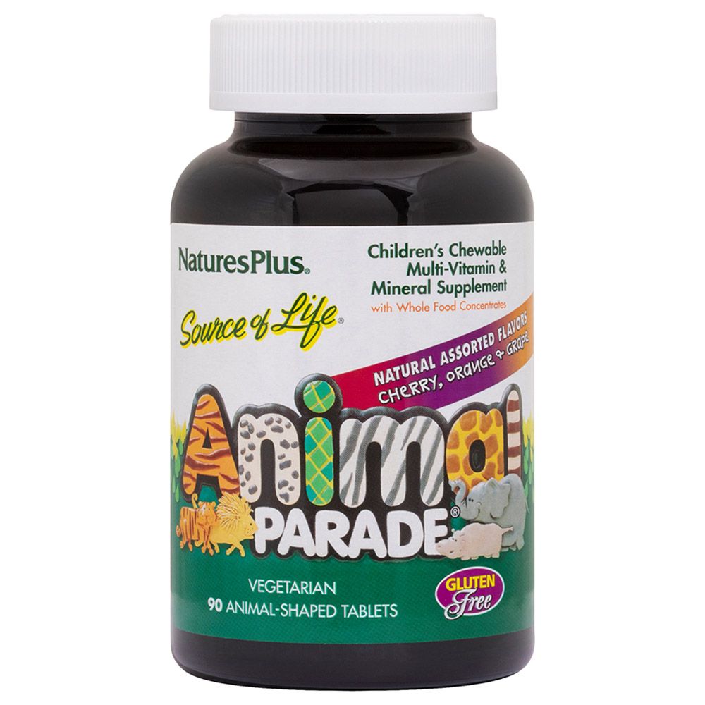 Animal Parade Children's Chewable Multi Assorted 90 Tablets