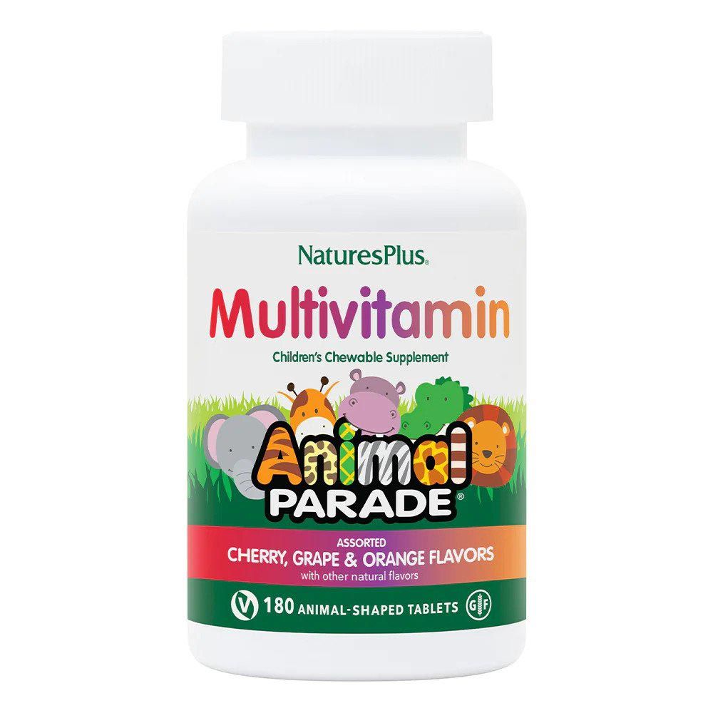 Animal Parade Children's Chewable Multi Assorted 180 Tablets