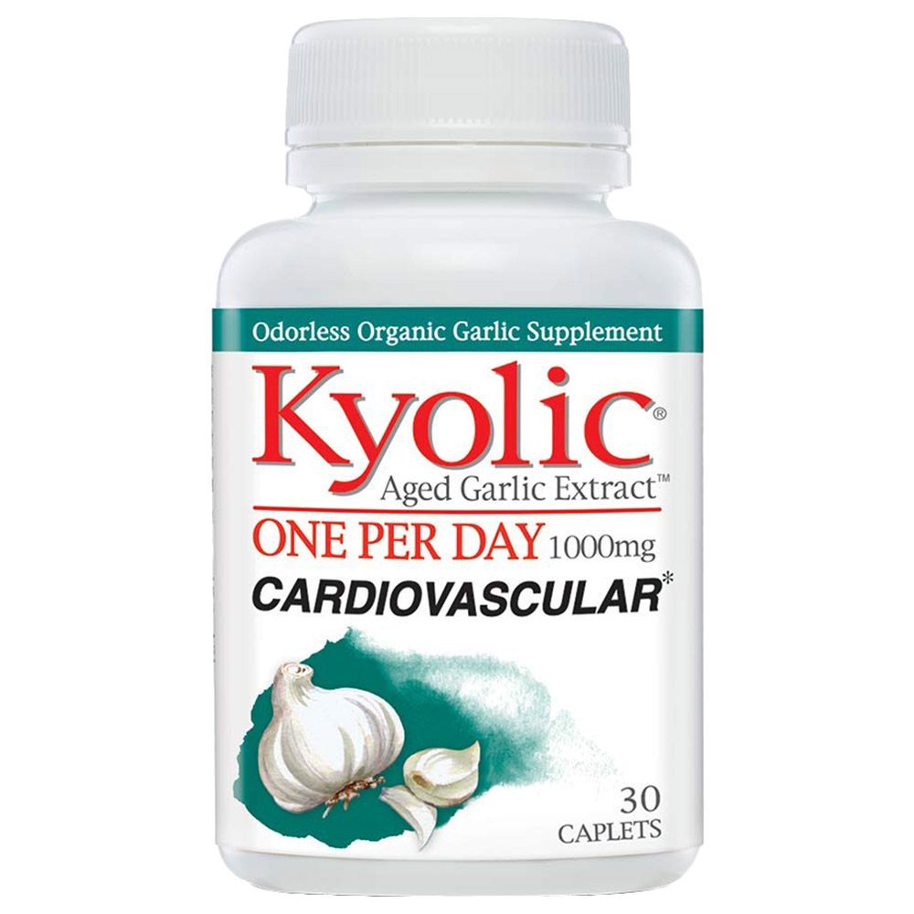 Kyolic One Per Day Cardiovascular Supplement 30 Capsules