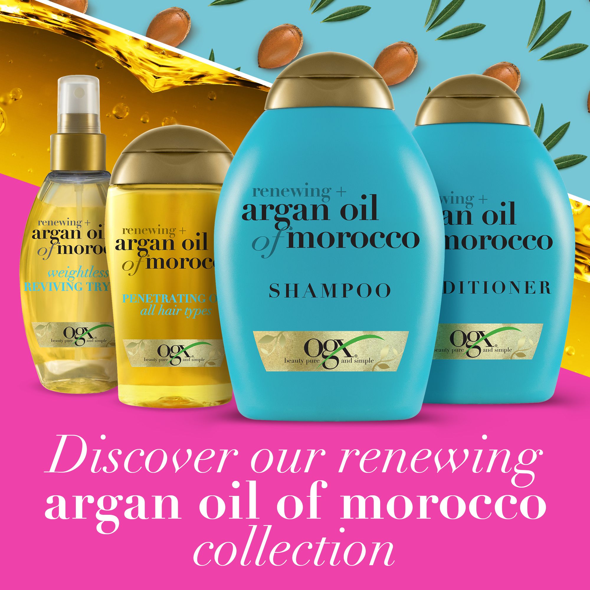 OGX - Conditioner Renewing + Argan Oil Of Morocco 385ml