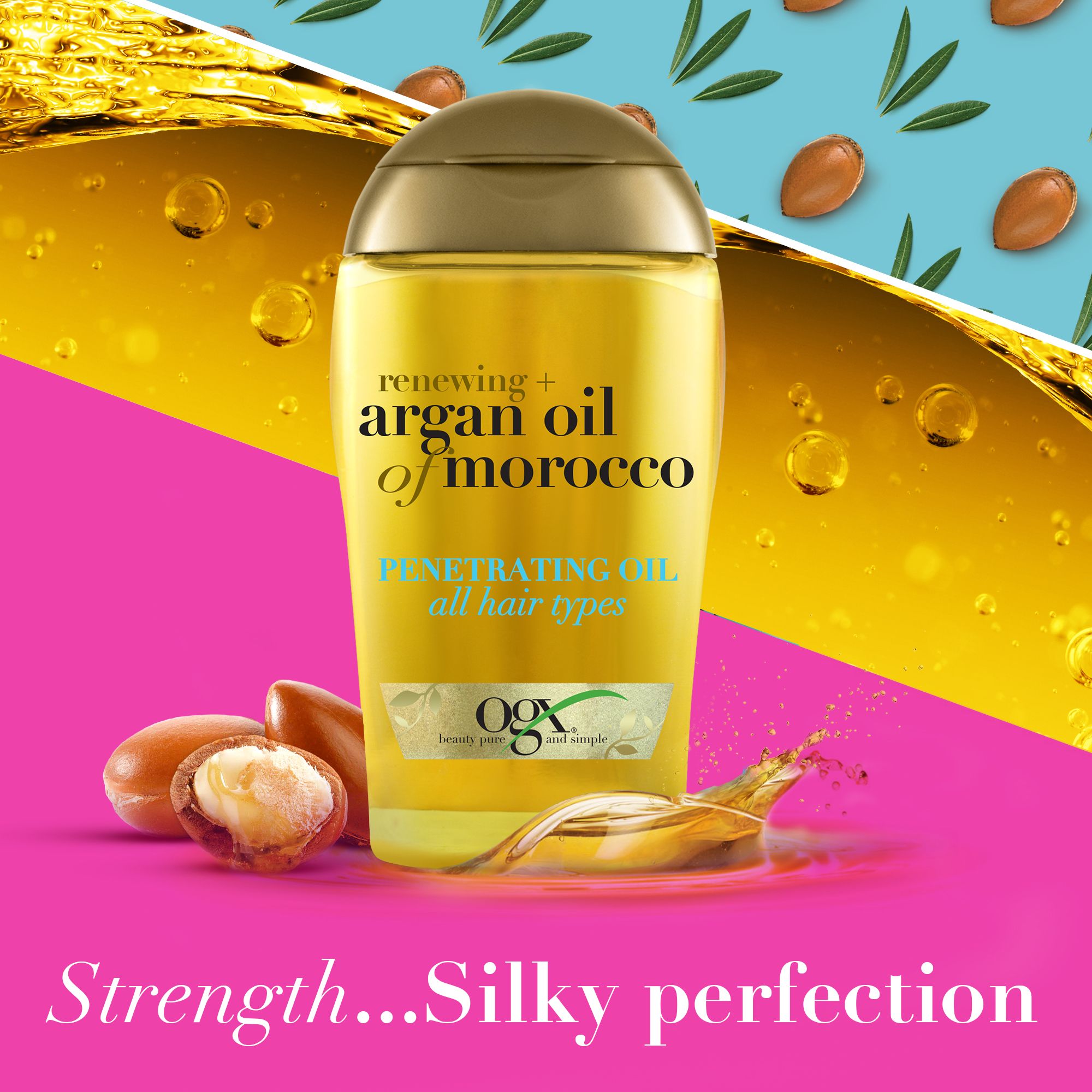 OGX - Hair Oil Renewing + Argan Oil Penetrating Oil 100ml