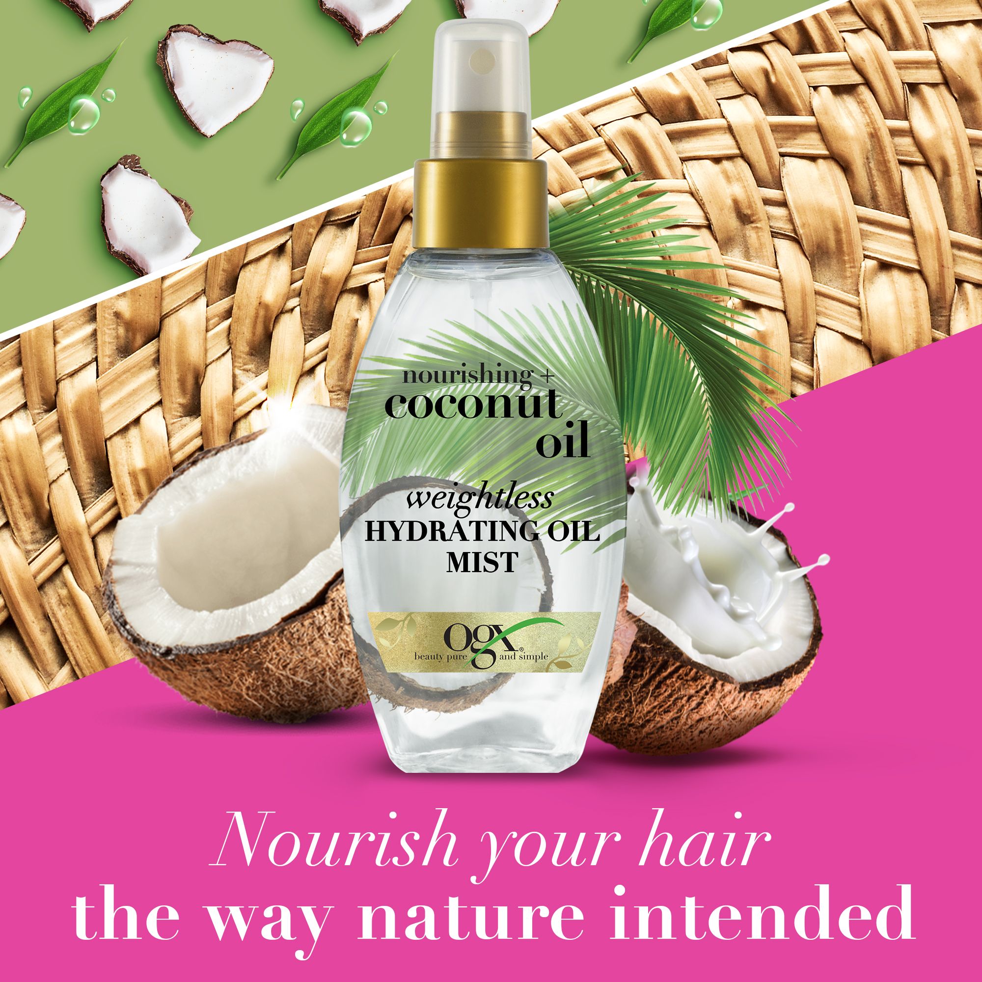 OGX - Hair Oil Nourishing + Coconut Oil Spray 118ml