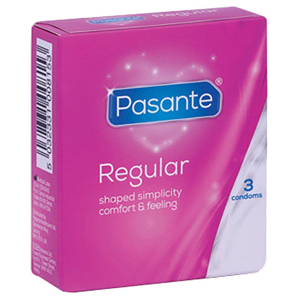 Pasante - Regular Condoms 3pcs