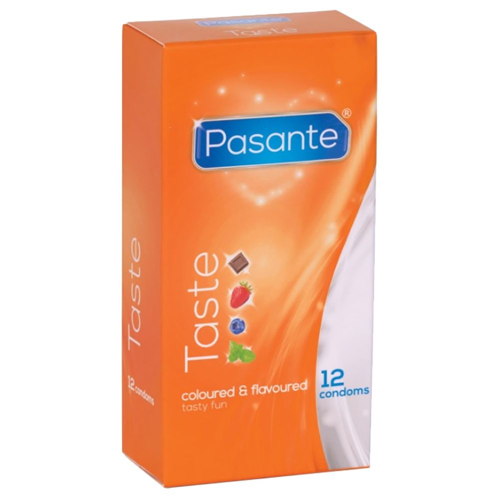 Pasante - Mixed Flavor Condoms 12pcs