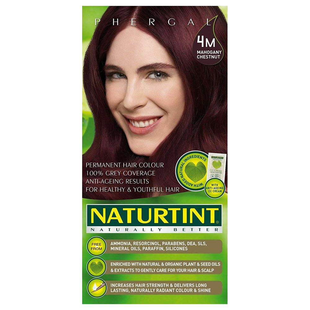 Naturtint Permanent Hair Color 4M Mahogany Chestnut 165ml