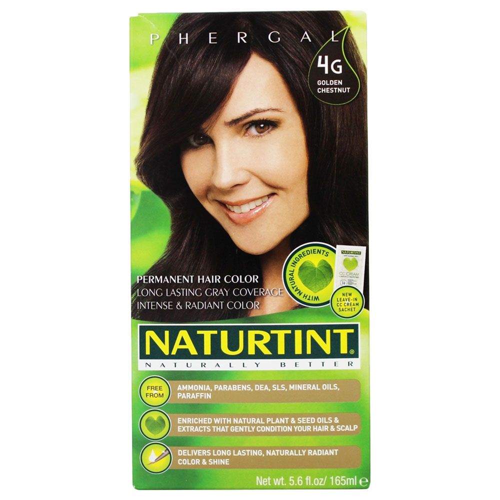 Naturtint Permanent Hair Color 4G Golden Chestnut 165ml