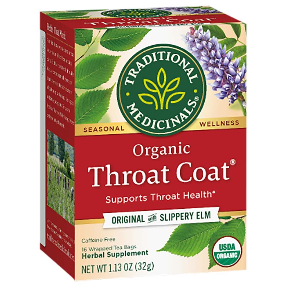 Traditional Medicinals - Throat Coat 16 Teabags