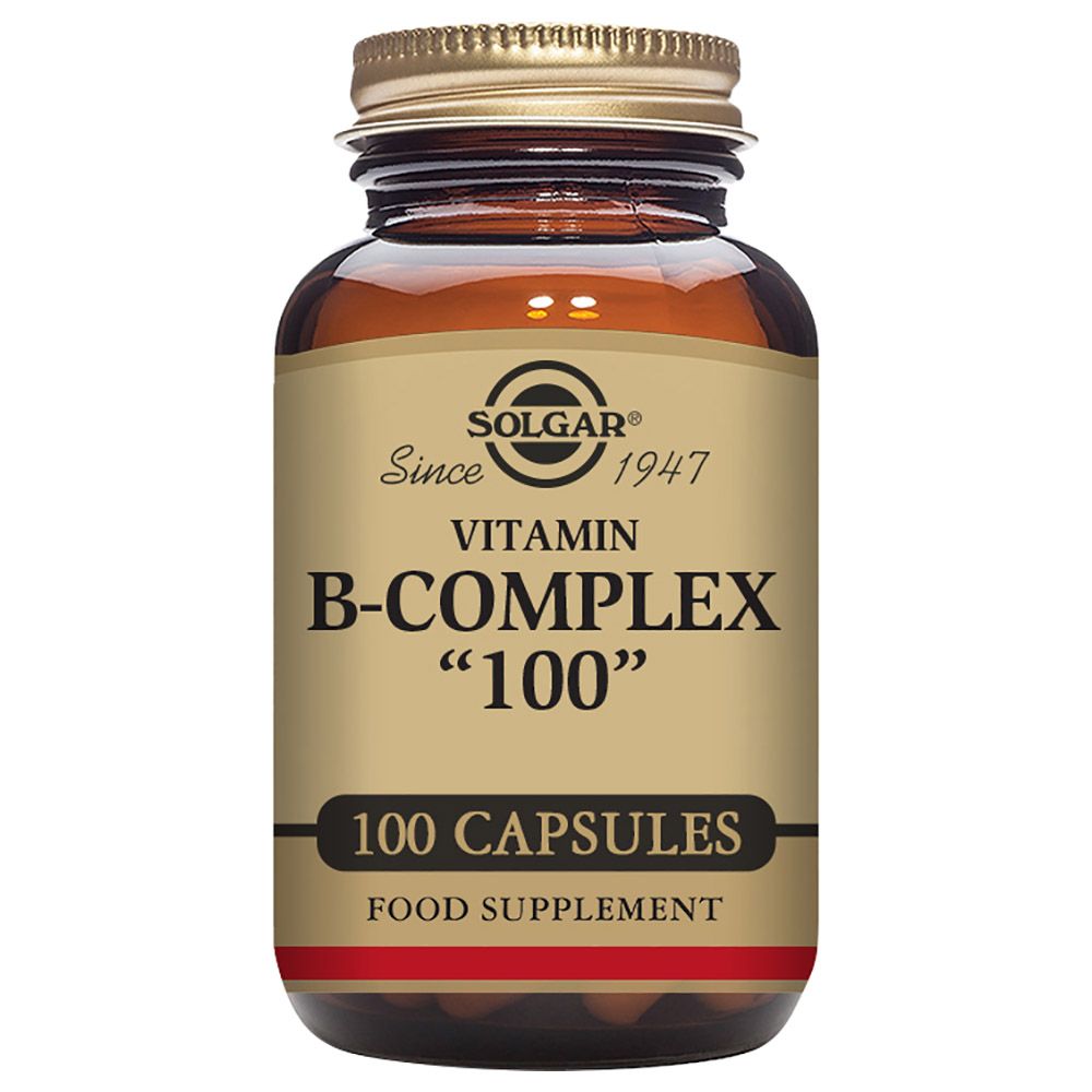 Solgar - B-Complex "100" Vegetable Capsules 100'S