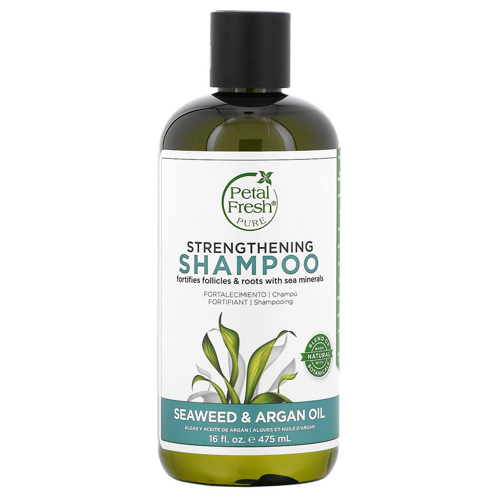 Petal Fresh Strengthening Shampoo Seaweed & Argan Oil 475ml