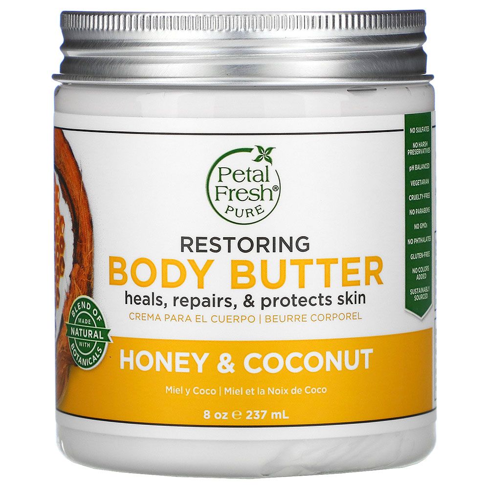 Petal Fresh Restoring Body Butter Honey & Coconut Oil 237ml