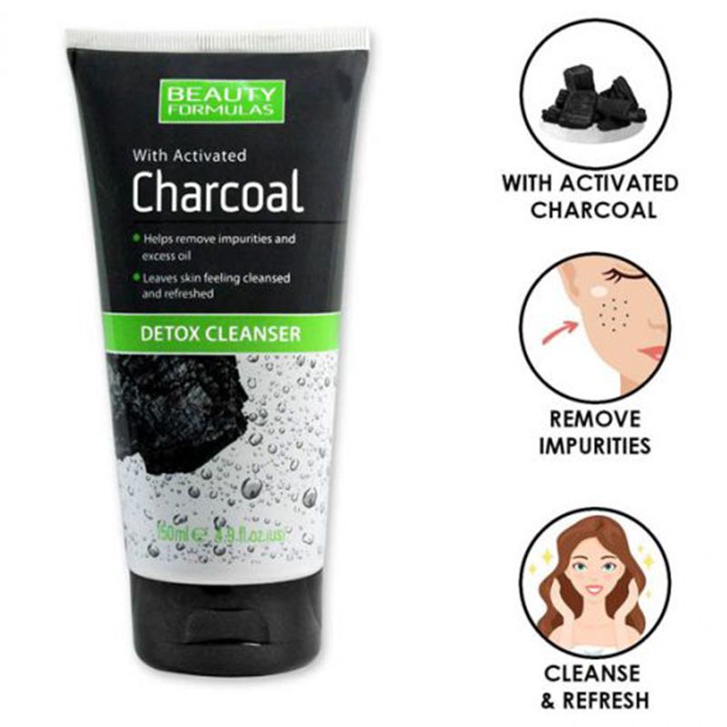 Beauty Formulas - Charcoal Detox Cleanser 150ml