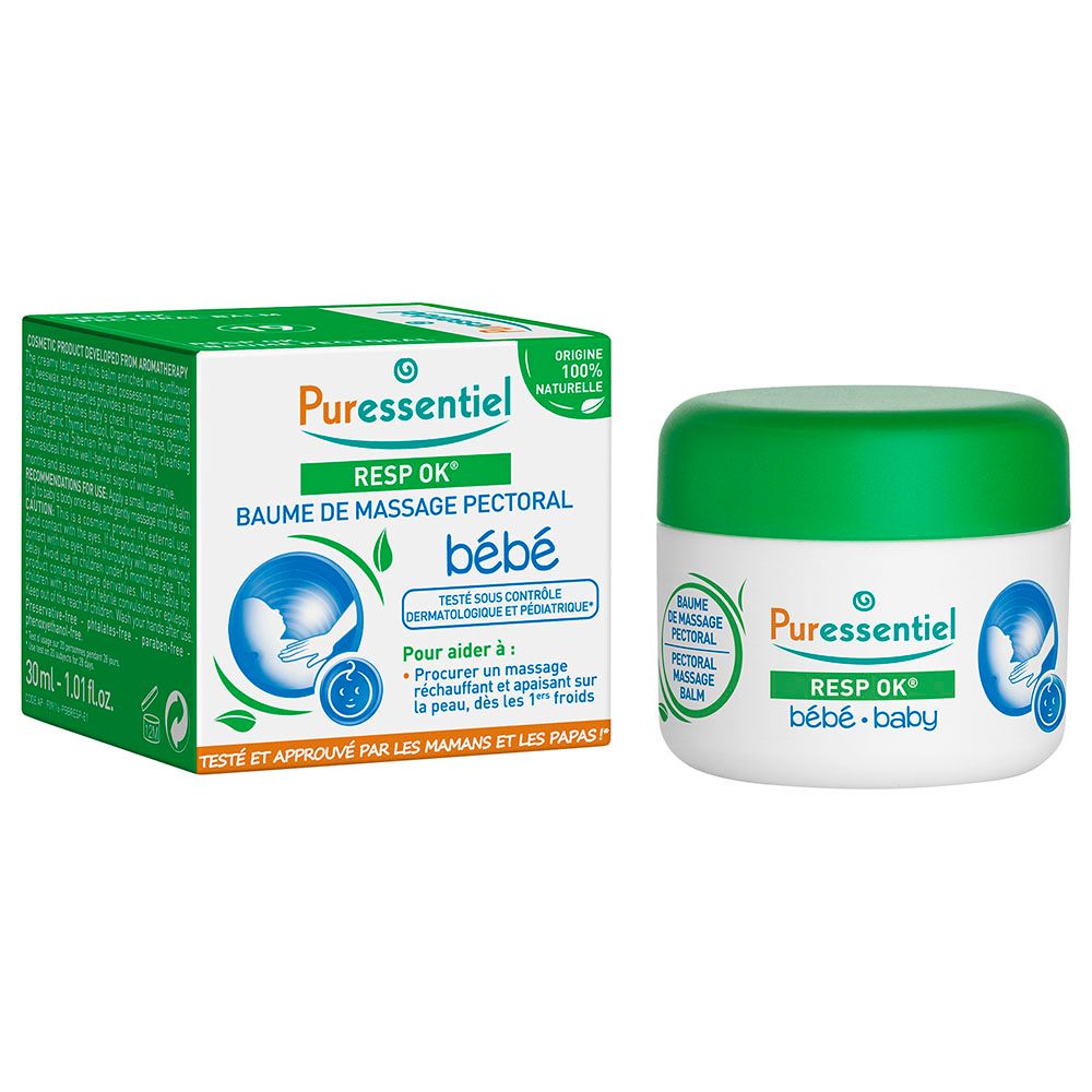 Puressentiel Resp Ok Baby Pectoral Massage Balm 30ml