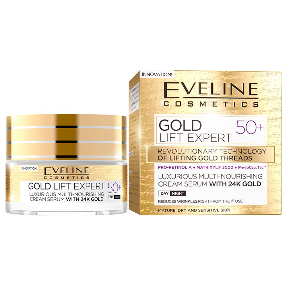 Eveline - Gold Lift Expert 50+ Multi-Nourishing Cream 50ml